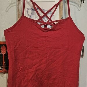 Torrid Red Strappy Camisole